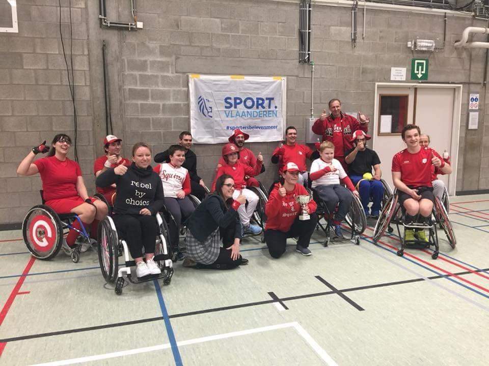 Tournoi de softball en chaise roulante Squirrels