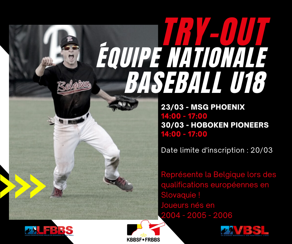 Visuel en français pour l'Open Try-Out U18